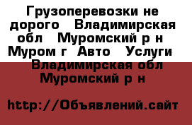 Грузоперевозки не дорого - Владимирская обл., Муромский р-н, Муром г. Авто » Услуги   . Владимирская обл.,Муромский р-н